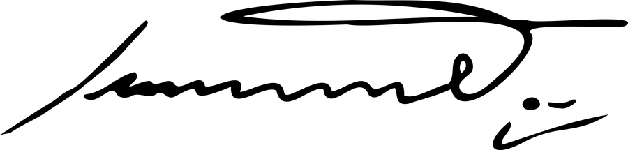 Unterschrift Immanuel
